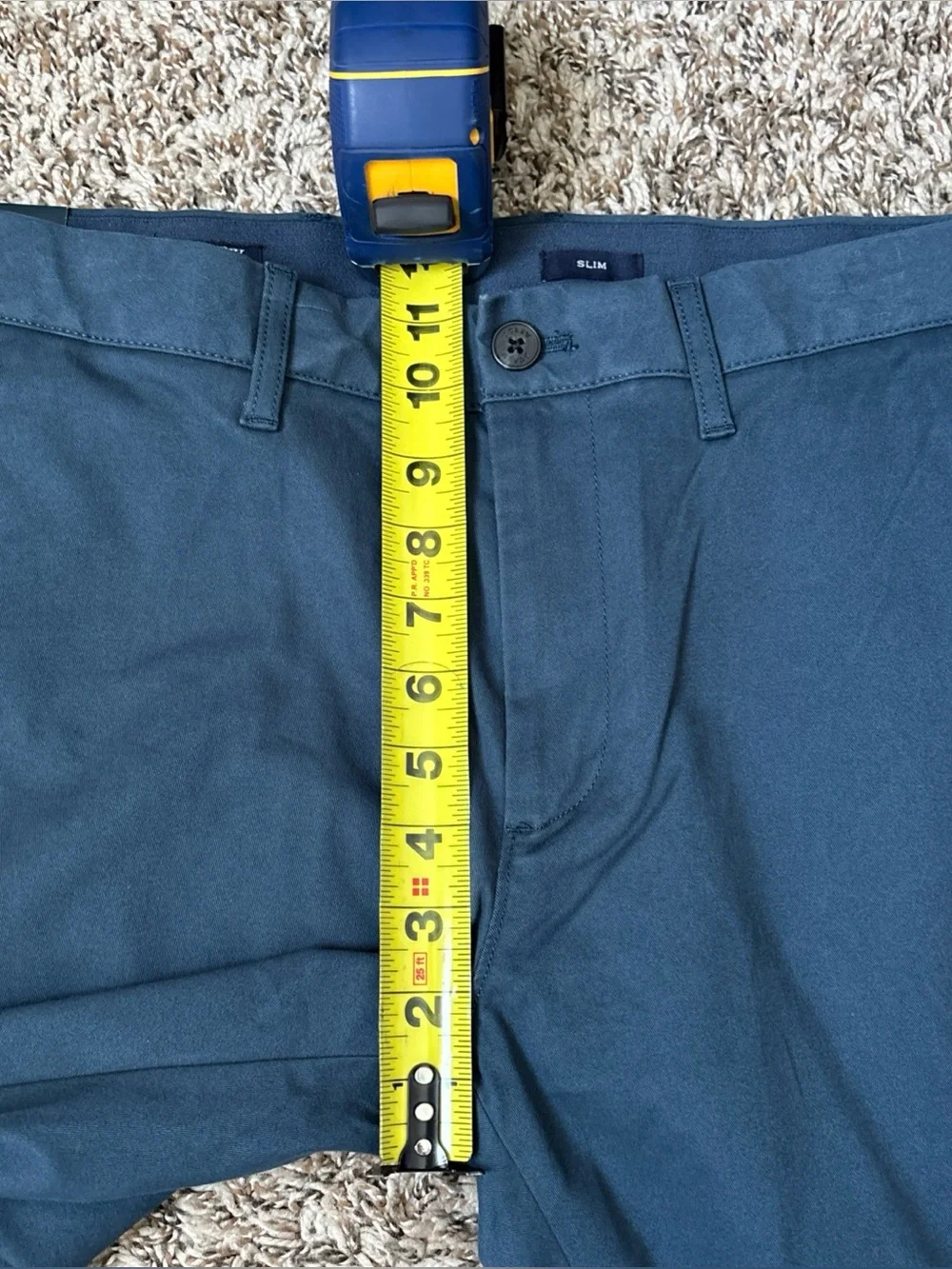 J. Crew Flex Men's Slim Fit Chino Pants, Blue 32x32, NWT